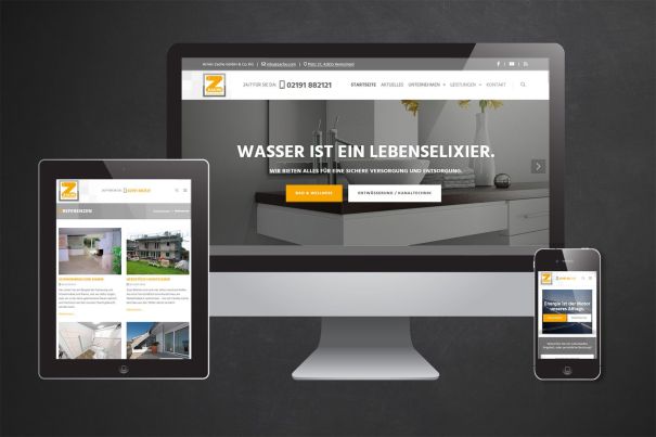 Website Screenshot zache.com