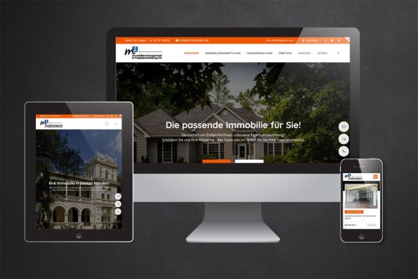 Website Screenshot m2-immobilien.de