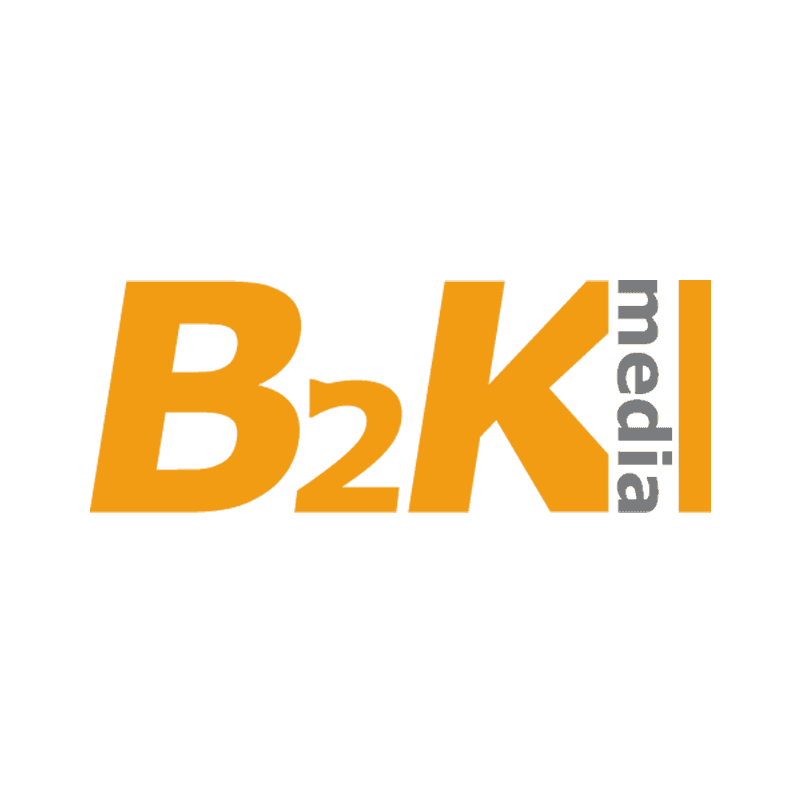 Logo B2K media, Berlin